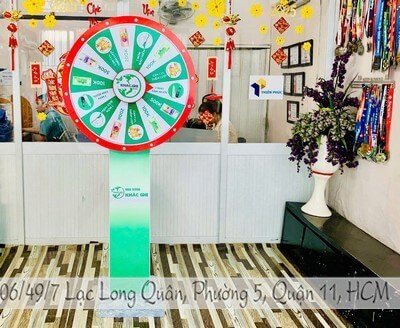 Vòng quay bốc thăm trúng thưởng mini
