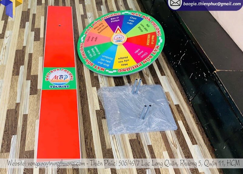 Vòng quay may mắn chống gió chất lượng cao tại xưởng sản xuất
