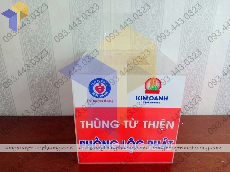 thung boc tham bang mica
