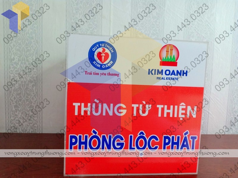 thung boc tham mica